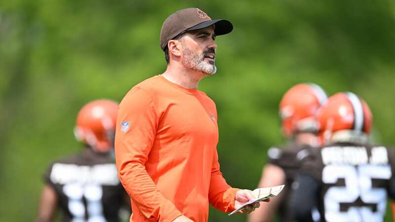 Head coach Kevin Stefanski of the Cleveland Browns came down hard on some of his players after a spate of training camp scuffles (Photo by Nick Cammett/Getty Images) (Image: Nick Cammett/Getty Images)