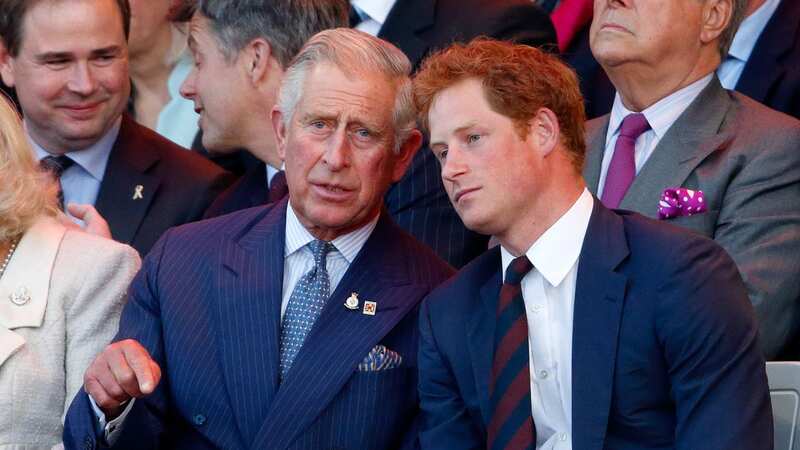 King Charles comforted son Harry in the wake of his 2012 Las Vegas scandal (Image: Getty Images)