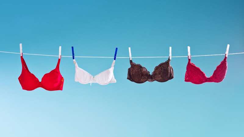 Not everyone washes their bras as regularly as they ought to, according to experts (Image: Getty Images)