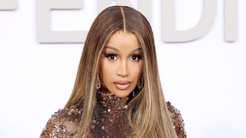 Cardi is being compared to 80s group Milli Vanilli after she was caught lip-syncing (Image: Getty Images for Fendi)