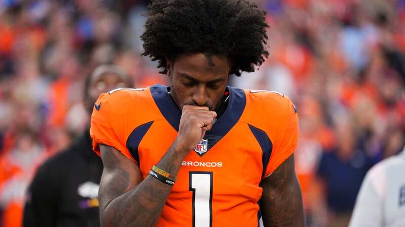 Denver Broncos wide receiver K.J. Hamler will miss at least a few weeks because of a heart problem. (Image: Getty Images)