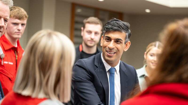 Prime Minister Rishi Sunak during his visit to Shell St Fergus Gas Plant in Peterhead (Image: Euan Duff/PA Wire)
