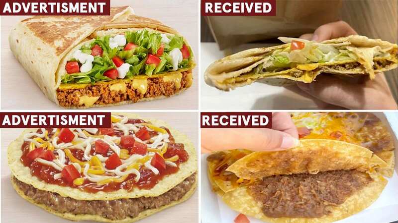 A side-by-side comparison shows the difference between Taco Bell