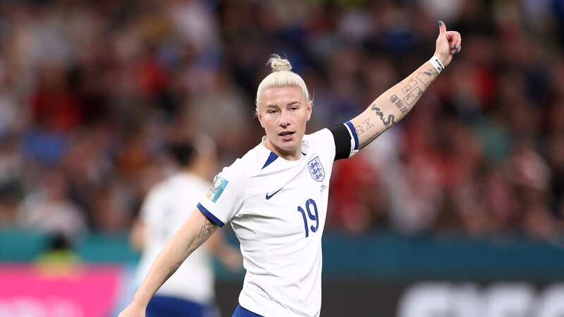 Bethany England made her World Cup finals debut against Denmark