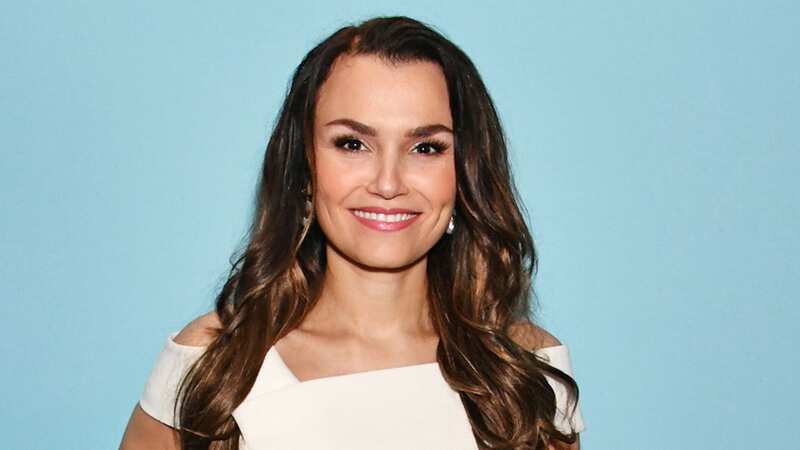 Samantha Barks is expecting her first child (Image: Dave Benett/Getty Images)
