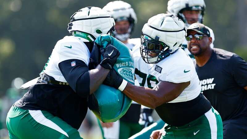 Laken Tomlinson and Tanzel Smart were involved in a fight at Jets training (Image: 2023 Rich Schultz)