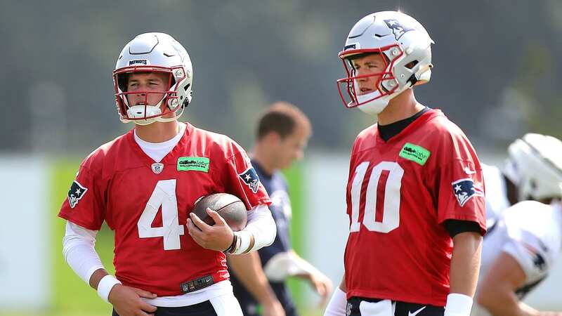 New England Patriots head coach Bill Belichick says Bailey Zappe and Mac Jones are competing for the starting quarterback role. (Image: John Tlumacki/The Boston Globe via Getty Images)