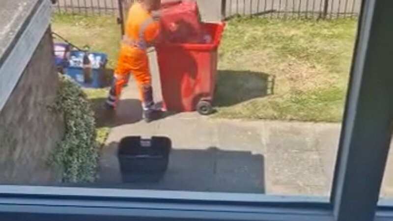 Residents fury as camera catches binmen mixing carefully separated recycling