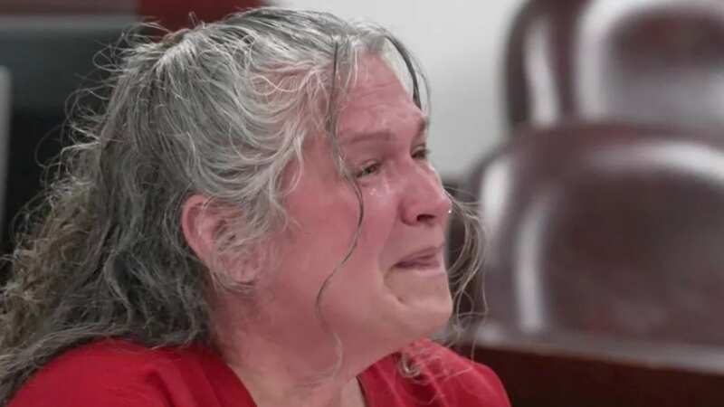 Dee Dee Moore cried in court (Image: fox13news)