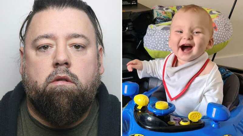 Thug who murdered 10-month-old baby left chilling 