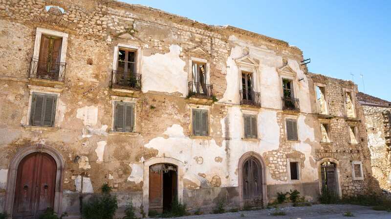 The houses for sale are similar to these in the Abruzzi region of Italy (Image: Getty Images/iStockphoto)