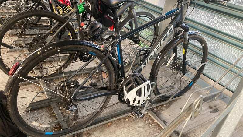 Stolen: my bike in the local station cycle hub