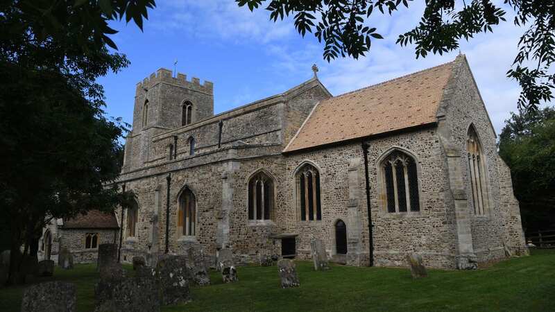 A village church in Great Paxton where Ann Izzard was born (Image: Cambridge News)