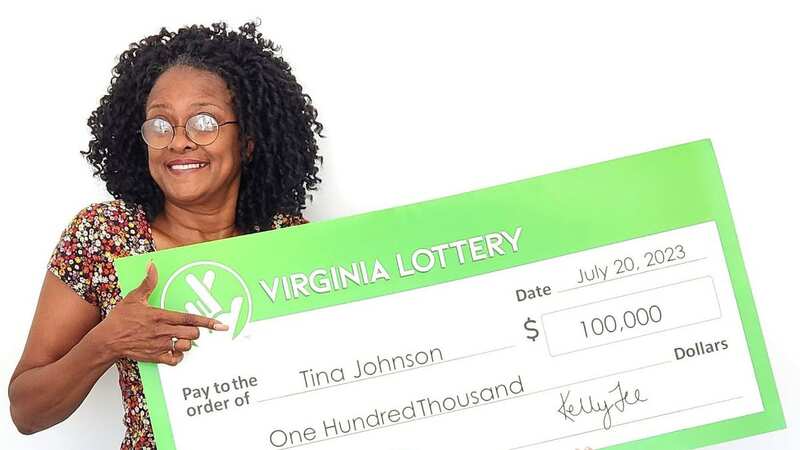Tina Renee Johnson is from the city of Virginia Beach, Virginia State (Image: Virginia Lottery/Newsflash)
