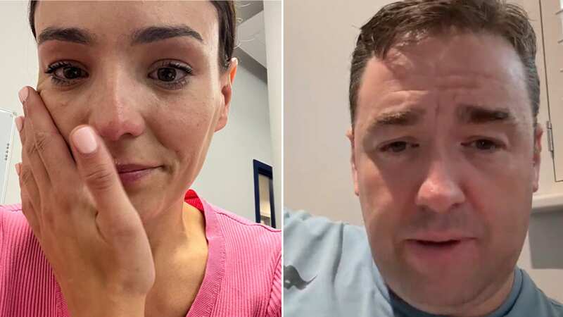Jason Manford comforts emotional actress as one person turns up to her show