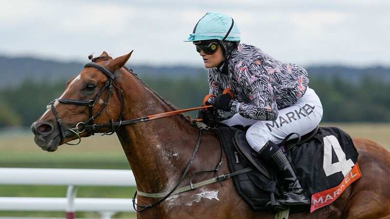 Annabelle Hadden-Wight wins the Markel Magnolia Cup Charity Race (Image: Dave Shopland/REX/Shutterstock)