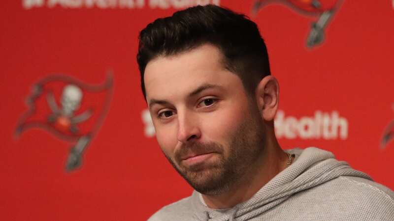 Tampa Bay Buccaneers quarterback Baker Mayfield will replace Tom Brady in the 2023 NFL season (Image: Cliff Welch/Icon Sportswire via Getty Images)