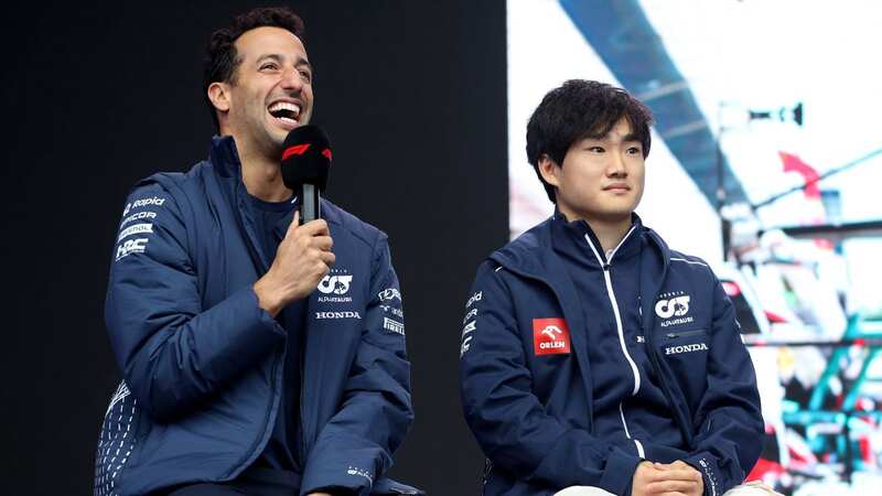 Daniel Ricciardo was drafted in to partner Yuki Tsunoda at AlphaTauri (Image: Getty Images)