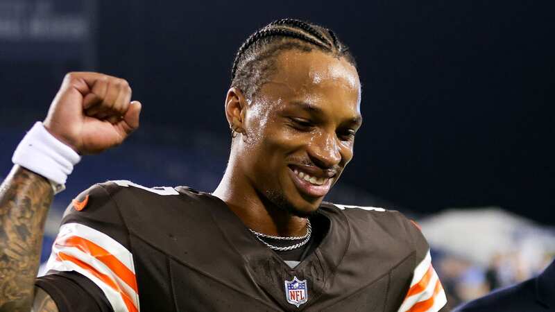 Cleveland Browns quarterback Dorian Thompson-Robinson impressed in the preseason game against the New York Jets (Image: Frank Jansky/Icon Sportswire via Getty Images)