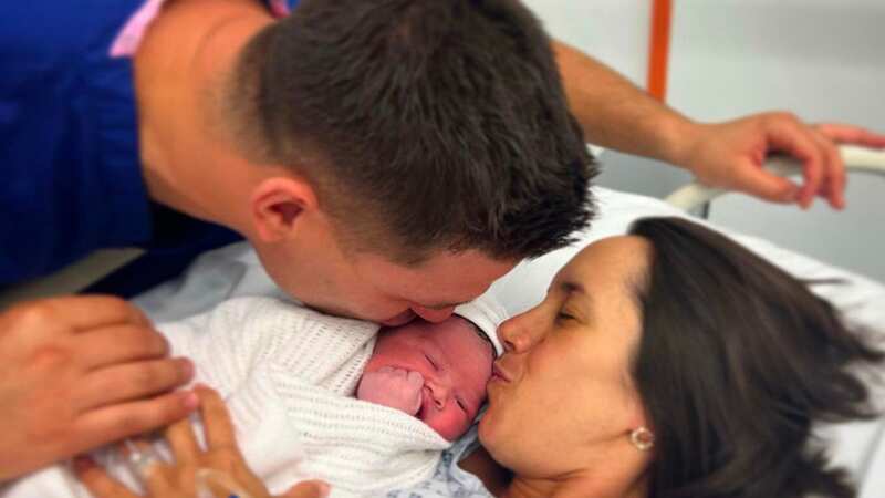 Janette Manrara shares sweet hospital snaps of newborn week after welcoming baby