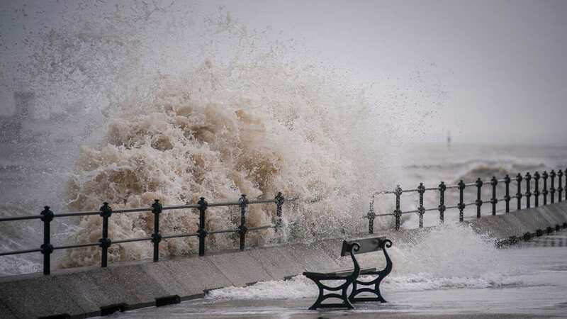 An amber warning for the southwestern areas of both England and Wales on Saturday has been issued (Image: Getty Images)