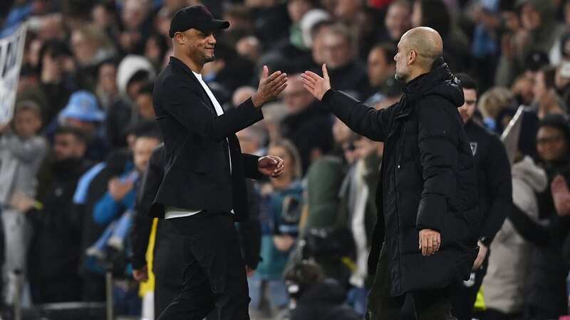 Kompany has been tipped to succeed Guardiola at City (Image: Getty Images)