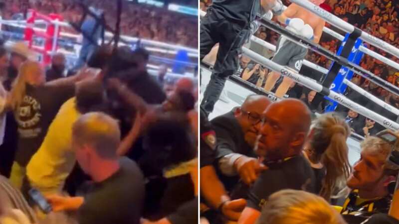 Logan Paul involved in ringside brawl at brother Jake