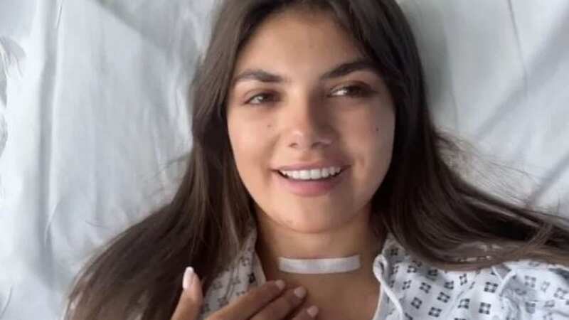 Love Island star shares result of surgery after fans spotted lump on her throat