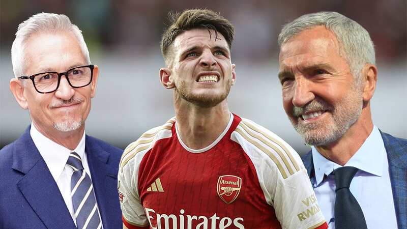 Gary Lineker united in agreement with Graeme Souness over Declan Rice criticism
