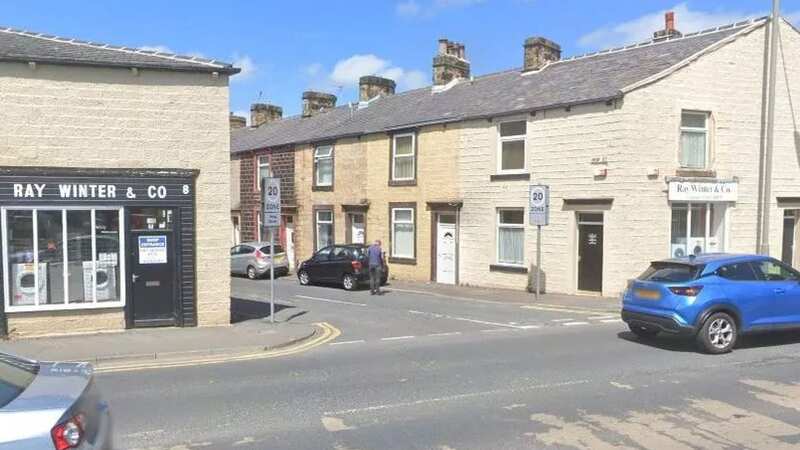 The young child fell from Heap Street in Burnley (Image: Google Maps)