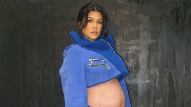 Kourtney Kardashian is getting more daring with her pregnancy style (Image: kourtneykardash/Instagram)