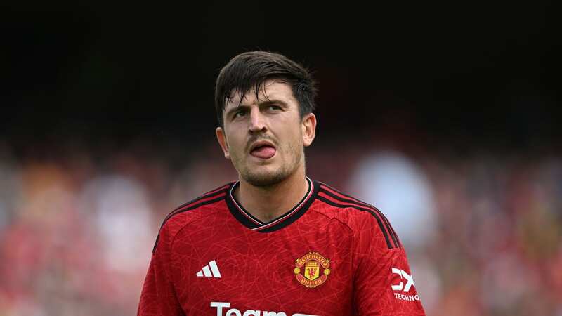 Harry Maguire endured a nightmare afternoon against Athletic Bilbao (Image: Getty Images)