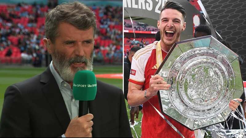 Declan Rice responds after Roy Keane