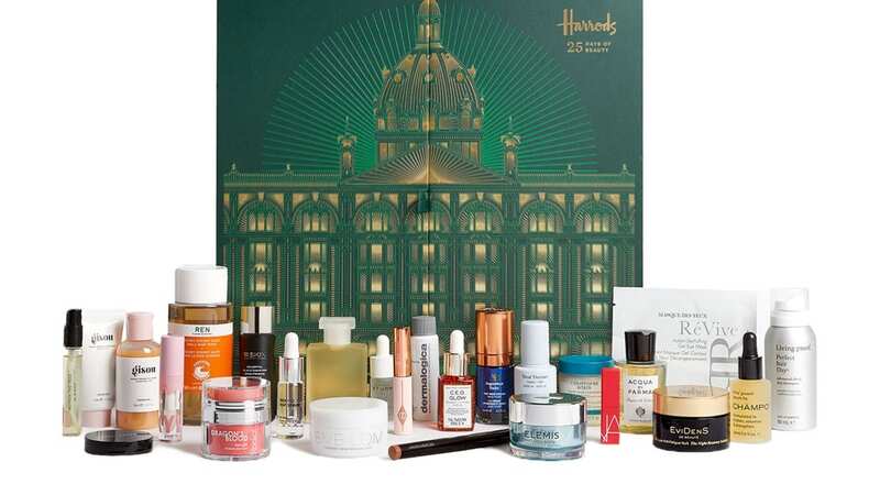 Worth over £1,100, the Harrods Beauty Advent Calendar is one of the more premium options on the market (Image: Harrods)