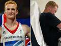 Greg Rutherford left clawing at skin and screaming as illness hospitalises him