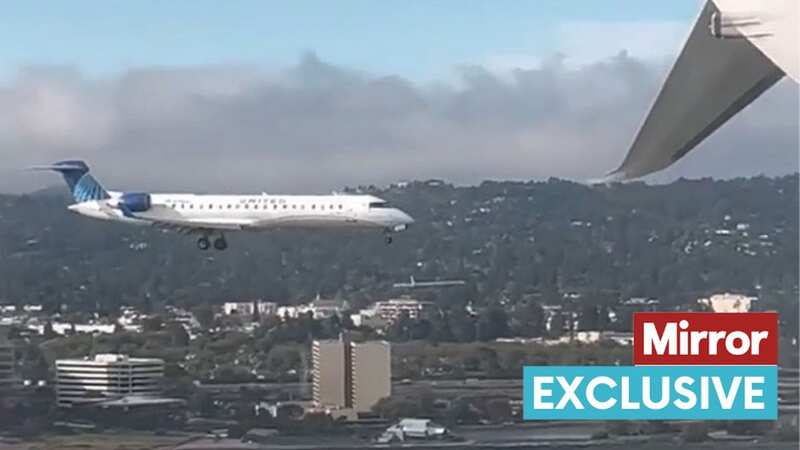 Passengers spot plane 