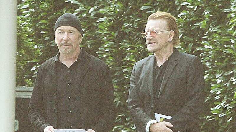 Bono leads celebrity mourners paying tribute to Sinead O