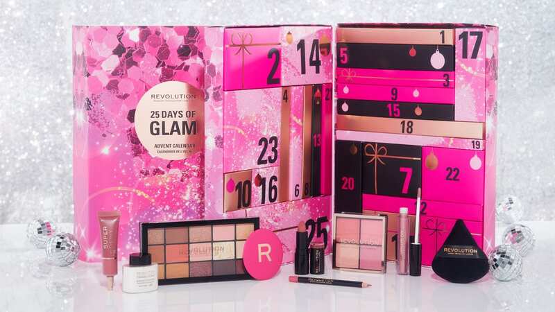 The Makeup Revolution 25 Days of Glam Advent Calendar (Image: Revolution)