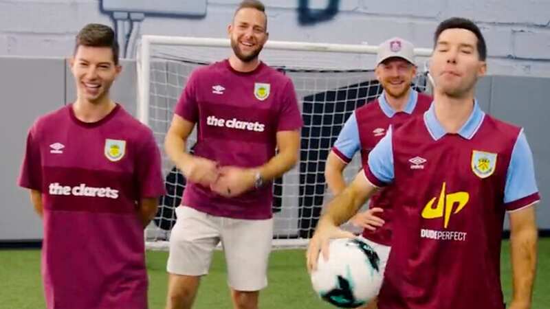 Stars from YouTube sensations Dude Perfect have taken out a stake in Burnley FC (Image: Dude Perfect/ Twitter)