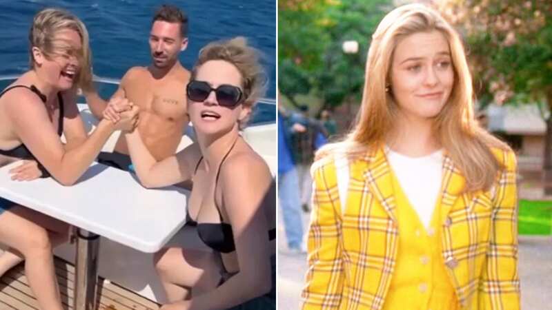 Alicia Silverstone shared snap of her and friends partying in Greece