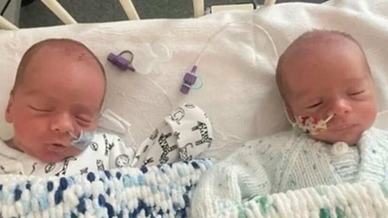 Lucy Shaw gave birth to premature twins at home (Image: University Hospitals of North Midlands)