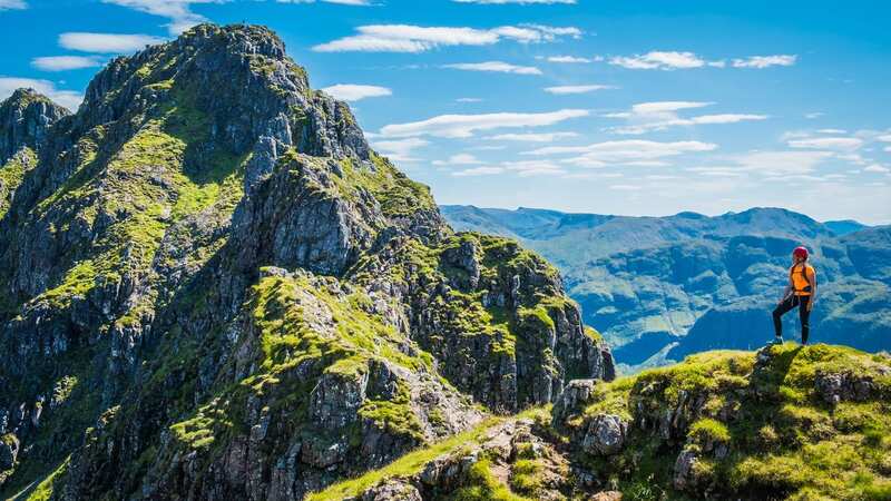 The Aonach Eagach mountain ridge where the three hikers sadly fell from (stock image) (Image: Getty Images)