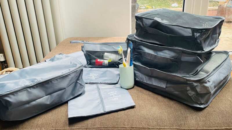 This super handy packing cube set is now just £9.99
