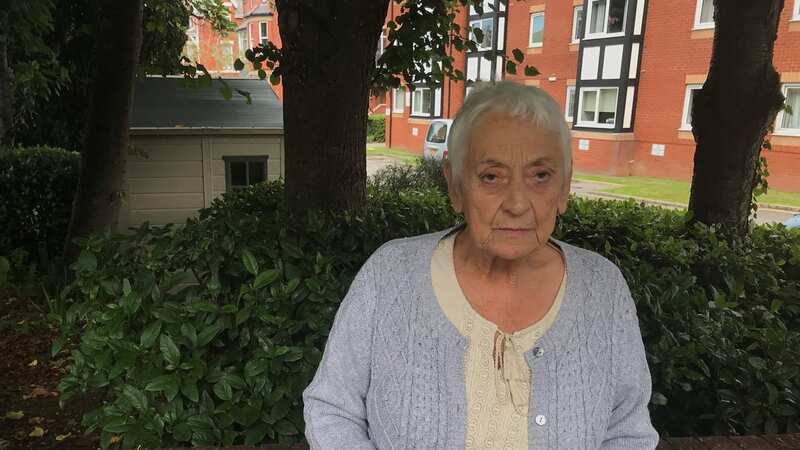 Dorothy Slater says she desperately needs to keep the shed outside her flat in Colwyn Bay (Image: Media Wales)