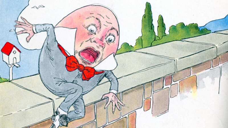 Humpty Dumpty is not an egg contrary to popular belief (Image: Getty Images)