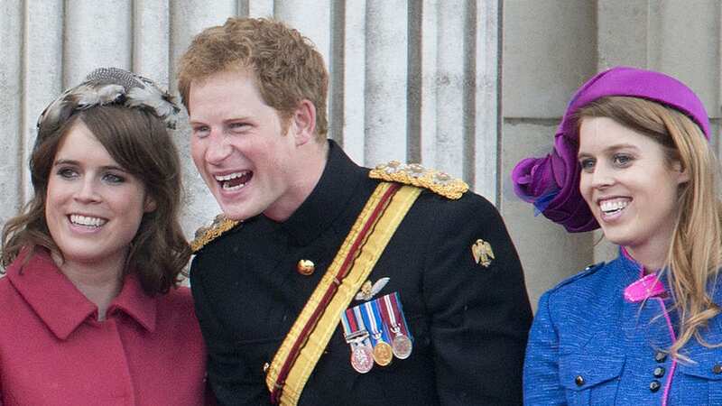 Princess Beatrice, Prince Harry And Princess Eugenie During Trooping The Colour (Image: UK Press via Getty Images)