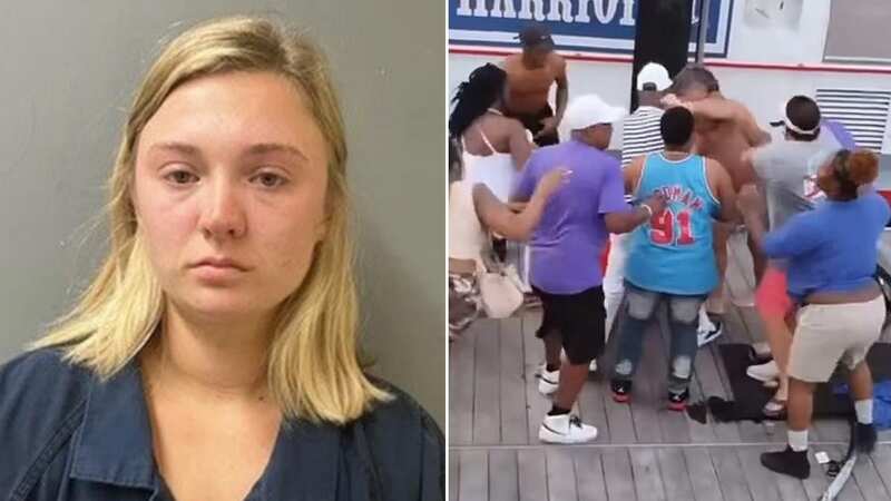 Mary Todd, 21, is the fourth suspect charged with the shocking brawl (Image: Montgomery Police Department)