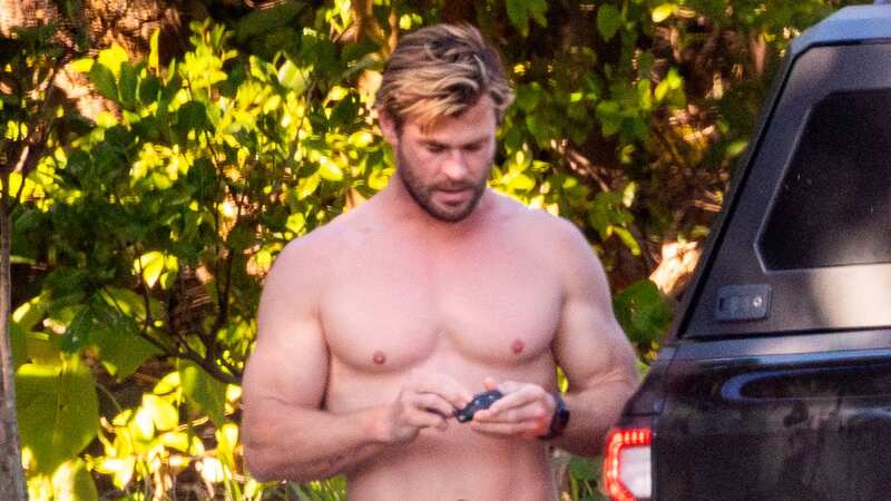 Chris Hemsworth celebrated his 40th in style (Image: Splash)