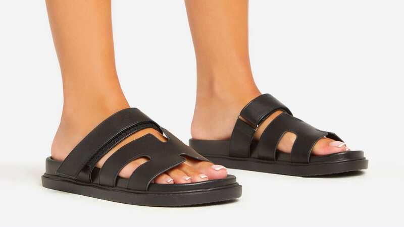 The bargain sandals are a perfect dupe for Hermes £640 pair