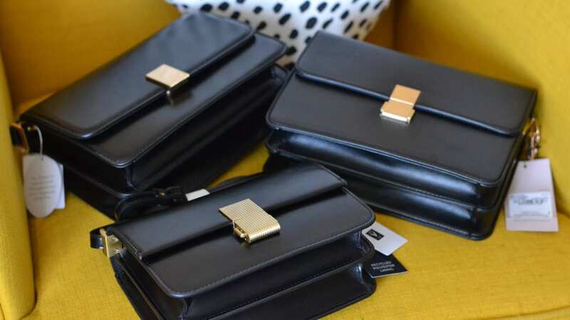 The black cross body handbags from TU, Marks and Spencer and New Look